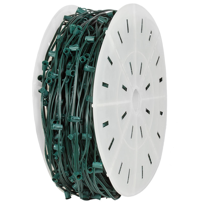12000'' String Lights, Green