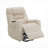 Beige Finish Faux Leather Power Motion Recliner by  for Home Relaxation with Lift, Heating and Massage