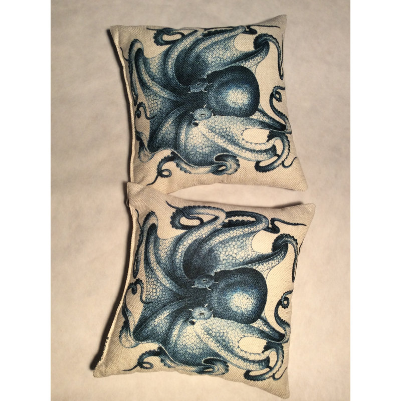 Linen Reversible Throw Pillow