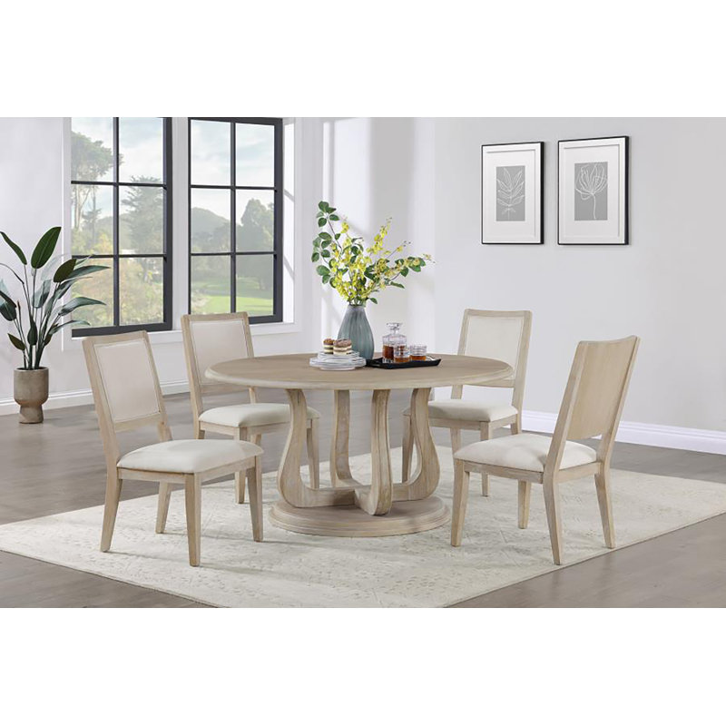 Hornersville 5-pcs Round Dining Table Set