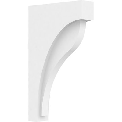 2"W x 8"D x 13 3/8"H Standard Helena Architectural Grade PVC Corbel