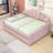 Full Velvet Upholstered Daybed with Trundle-1023125609