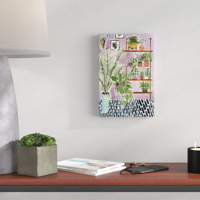 «Way to the Jungle II», peinture sur toile