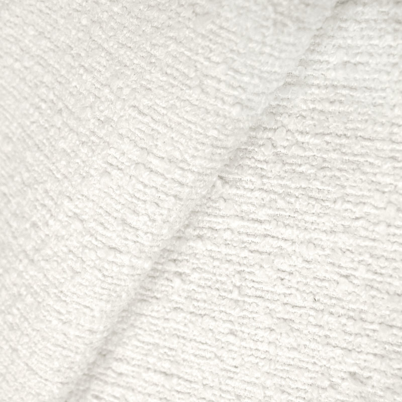 Lit standard tapissier Illy, Boucle neige classique, Très grand