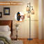 Lampe sur pied Brioni Boho Rattan