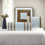 Ensemble de literie de luxe 7 pièces, édredon en polyester, style hôtel neutre pour la maison