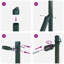 Vidaxl Fence Posts 13 Pcs Diameter32 Mm Galvanised Steel-114618815-114618817