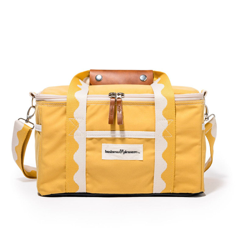 Premium Cooler, Yellow/White