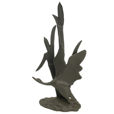 BIRD IN REEDS Iron Ornament 47cm