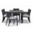 Portofino Repose 19 Piece Sunbrella Outdoor Motion Estate Set - Dove
