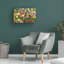 Art mural sur toile tendue - «Hokkaido» par Alan Blaustein 12 po pour décor de salon, de chambre à coucher ou de bureau - 22 x 32