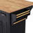 Large Kitchen Island with Drop Leaf, Embossed Texture, Rolling Cart on 4 Wheels, 4 Doors, 3 Drawers, and Ample Storage for Modern Kitchens and Dining Rooms