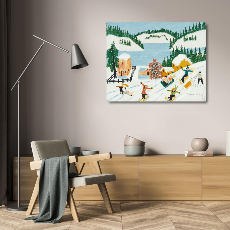 Skieurs, H 19 po x l 24 po