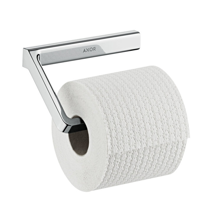 Hansgrohe Axor Urquiola Chrome Wall Mount Spring-Loaded Toilet Paper Holder Hansgrohe Axor Urquiola Chrome Wall Mount Spring-Loaded Toilet Paper Holder