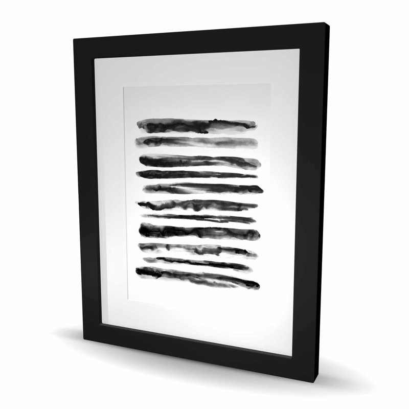 Hatching - Best Selling Shapes Framed Matted Print | Decor