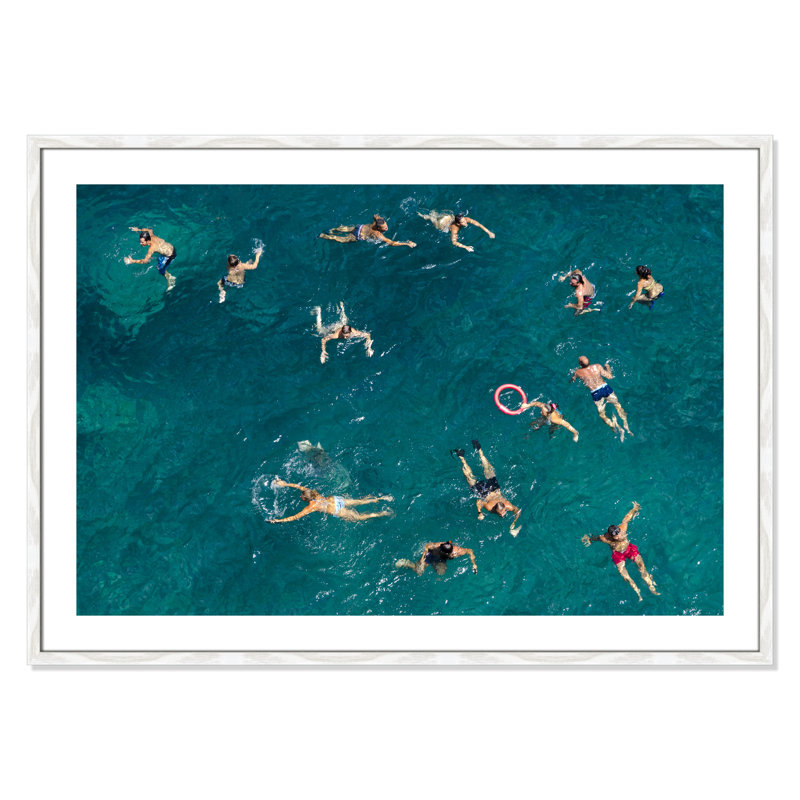 Norvell Tonti - reproduction de photo, Papier avec cadre en bois blanc, H 29,5 po x l 41,5 po x P 0,75 po