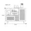 Buffet en bois massif Bowne 47,24 po-2019695404