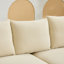 Canapé modulaire moderne, housses de coussin en velours côtelé 2 pièces, housses de canapé souples et extensibles avec coussins 2 pièces-106872801