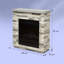 Lienz Klarstein 66cm W Grey Electric Fireplace