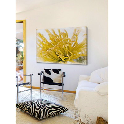 Chrysanthemum by Sia Aryai - Wrapped Canvas Print