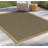 Earth Jute/Black Indoor/Outdoor Area Rug-830828236