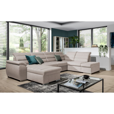 Wein 7 Seater Velvet Sofa Bed