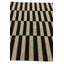 Tapis noir et blanc Jessen
