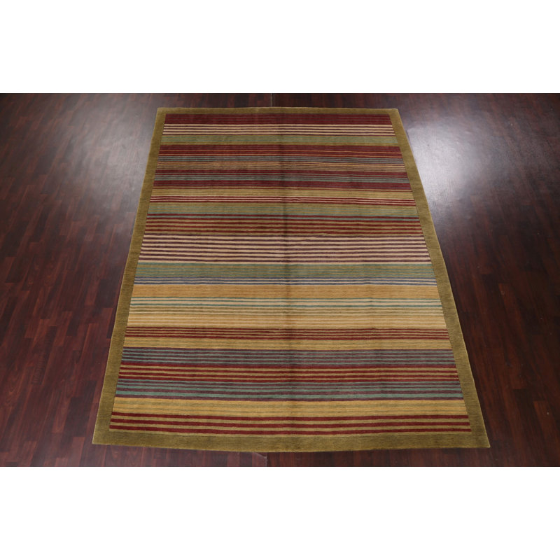 Tapis népalais en laine noué à la main 9 x 12