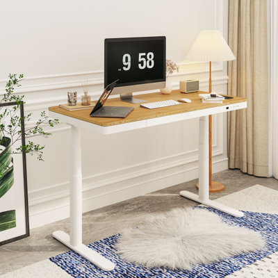 Chargeur de bureau debout sans fil à hauteur réglable 55 po x 28 po Landaverde