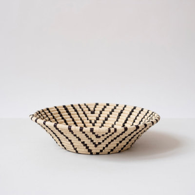 Raffia Wall Organizer with Wall Baskets