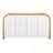 Sideboard With 4 Wavy Doors And Adjustable Shelves-1415500108
