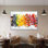 Les fruits de nombreuses couleurs, reproduction sur toile