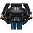 Napoleon TravelQ PRO285 Portable Natural Gas Grill, Black