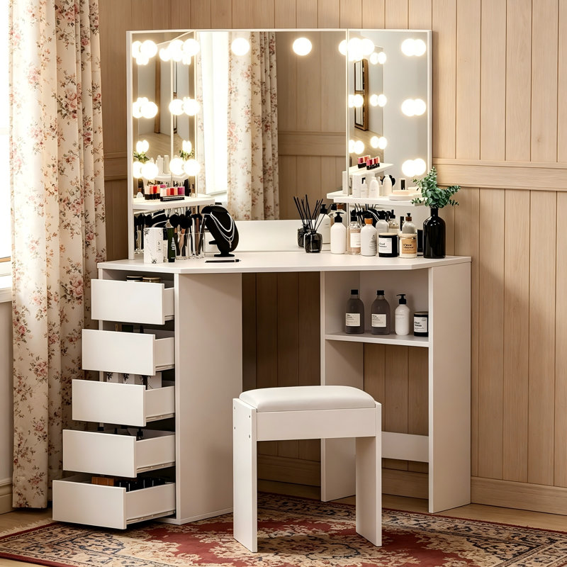 Dressing Table, White