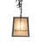 1 - Light Gunmetal Gray Single Pendant