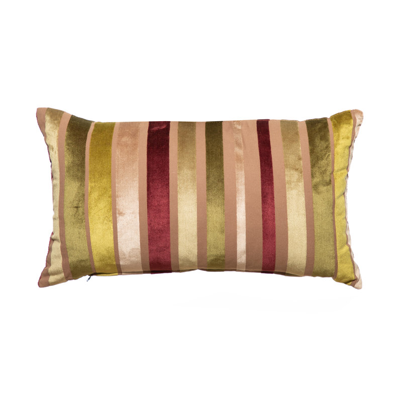 Housse de coussin rectangulaire et insert, Vert