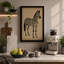 Striped Zebra Graphic Art 1 Piece Wrapped Canvas Wall Art-1170492887-1170492895