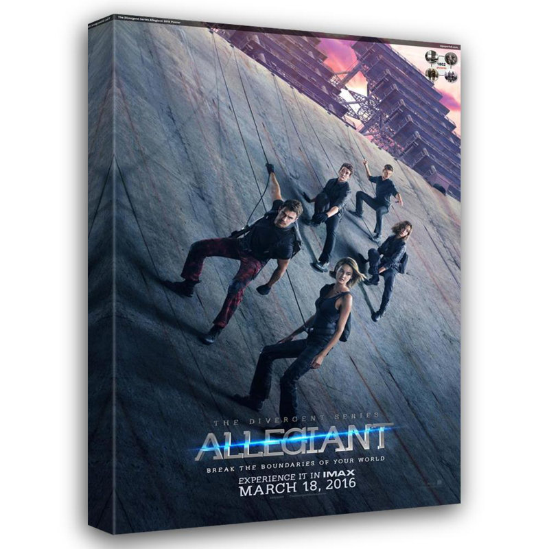 The Divergent Series Allegiant, H 48 po x l 32 po