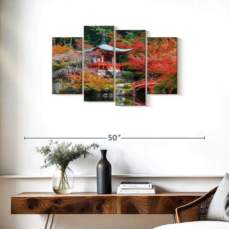Adella Glorious Daigoji Temple, 22'' H x 36'' W