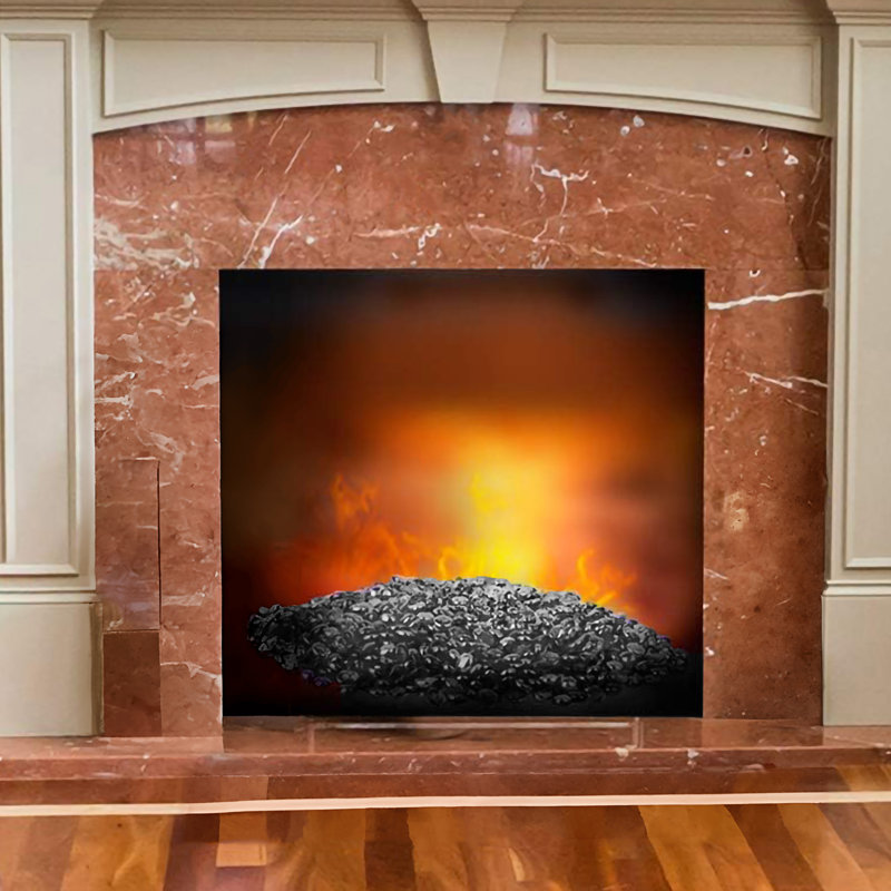 Verre à Feu Clair Pour Foyer Ou Cheminée - 10 Lb, Finition Brillante