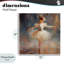 Plaque murale ballerine en tutu blanc, design Creative Studio