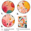 Colourful Mid Century Colourful Contrasts II - Abstract Wall Art Prints-2045817960-2045817967