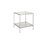 Kayce Glass End Table with Storage
