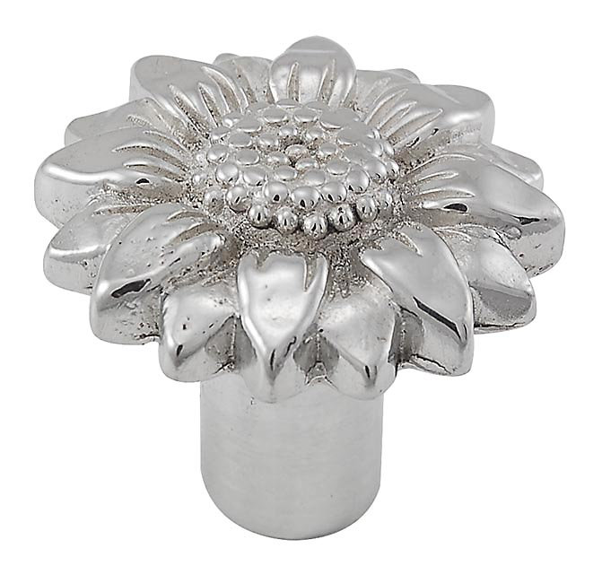 Carlotta Novelty Knob, 1.25" H x 1.25" W x 1" D, Polished Nickel