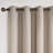 100% Blackout Linen Blend Grommet Panel Pair(2 Panels)-1933205020-1933205017