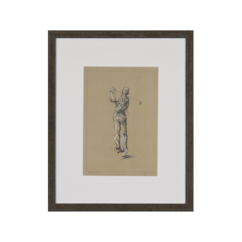 Golf Swing I - peinture encadrée