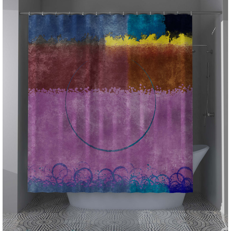 Rideau de douche abstrait Ilona