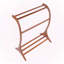Porte-couvert en bois de teck Ilana-695343