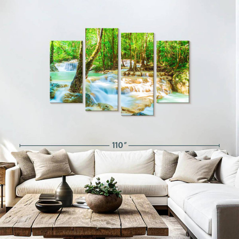 Cascade Alvord Majestic Erawan, H 48 po x l 75 po