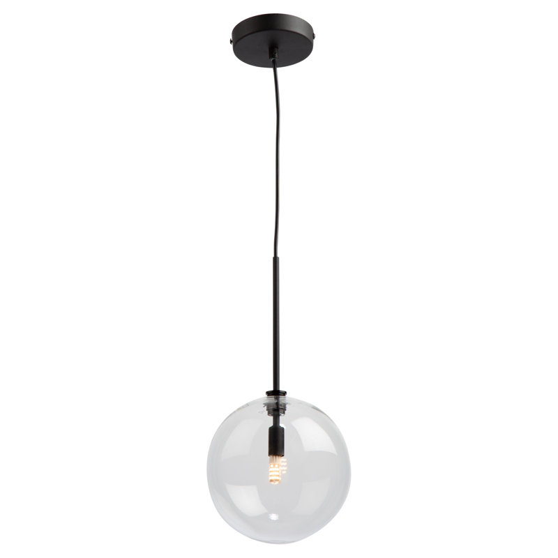 1 - Light Black Single Pendant